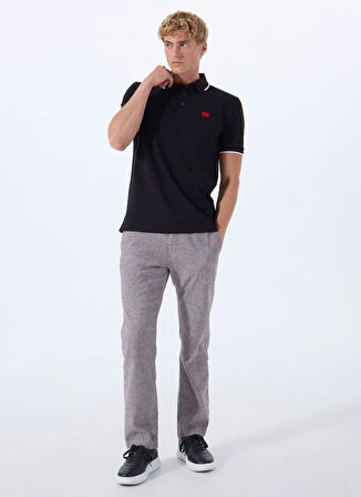 Açık Kahve Erkek Bağlamalı Bel Regular Fit Chino Pantolon Sanderson