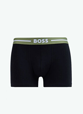 Boss Siyah Erkek Boxer Trunk 3P Bold