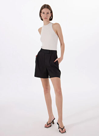 Hugo Bisiklet Yaka Düz Ekru Kadın Atlet 50539890