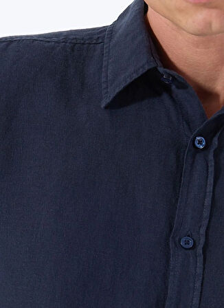 Boss Regular Fit Gömlek Yaka Lacivert Erkek Gömlek Relegant