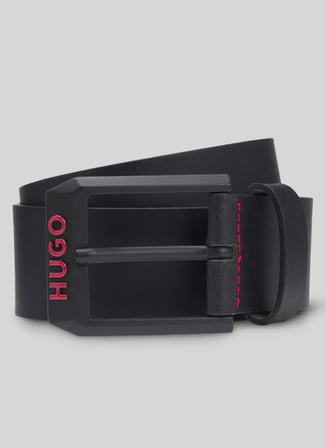 Hugo Siyah Erkek Kemer Gelio-B-Red_Sz40 10207222 02