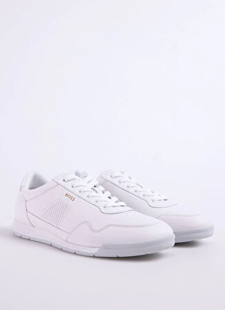 Boss Beyaz Erkek Sneaker Titanium SL
