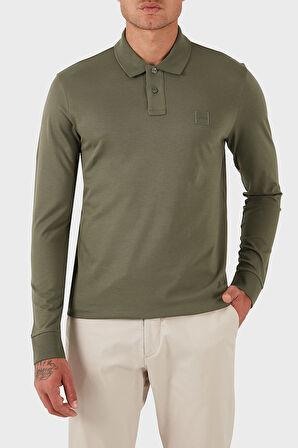 Boss Erkek Polo Yaka Sweat 50507704 342