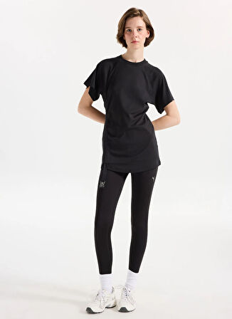 Hugo Bisiklet Yaka Siyah Kadın T-Shirt 50542762