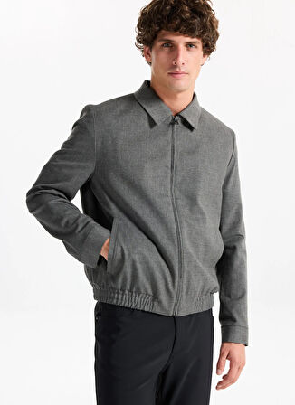 Hugo Slim Fit Gri Erkek Ceket 50547290_Hellys241F1X