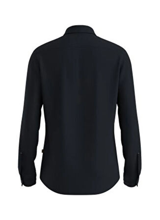 Boss Slim Fit Gömlek Yaka Lacivert Erkek Gömlek Myjersey_M
