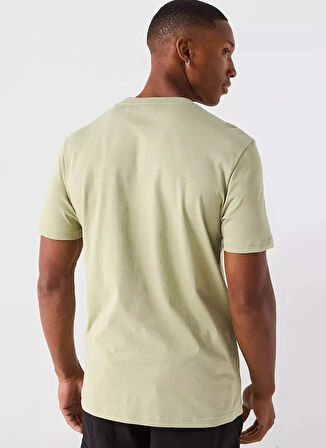 Boss Bisiklet Yaka Açık Haki Erkek T-Shirt Thinking