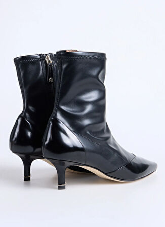 Boss Siyah Kadın Topuklu Bot Charlize_Btie50_ABSR