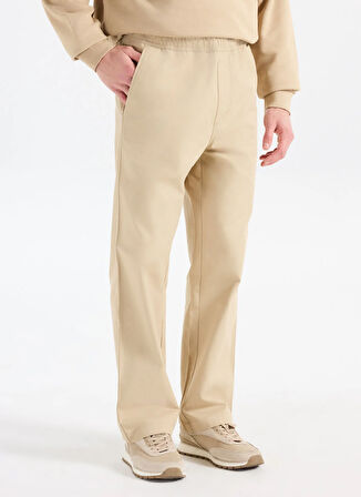 Hugo Normal Bel Regular Fit Bej Erkek Chino Pantolon 50541387_Gino253