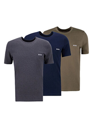 Boss Çok Renkli Erkek Atlet TShirtRN 3P Classic_3