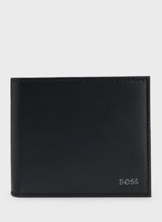Boss Cüzdan, Standart, Siyah