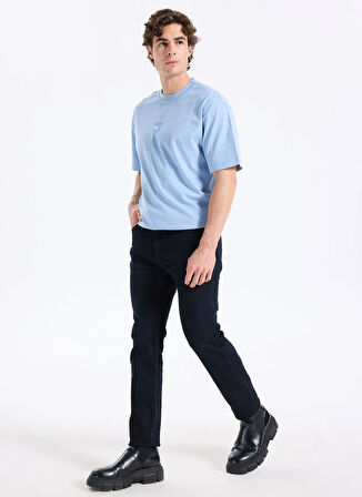 Hugo Normal Bel Slim Fit Koyu Mavi Erkek Denim Pantolon 50542677_HUGO 708