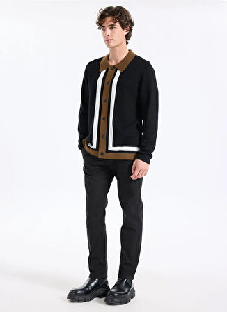 Boss Normal Bel Normal Paça Siyah Erkek Chino Pantolon Chino_tapered