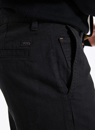 Boss Normal Bel Normal Paça Siyah Erkek Chino Pantolon Chino_tapered