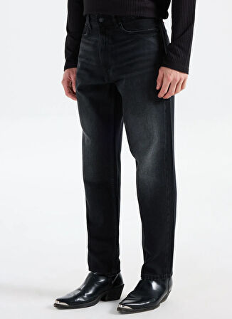 Hugo Normal Bel Tapered Fit Siyah Erkek Denim Pantolon 50542756_HUGO 838