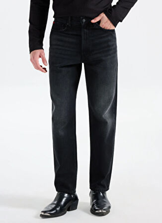 Hugo Normal Bel Tapered Fit Siyah Erkek Denim Pantolon 50542756_HUGO 838