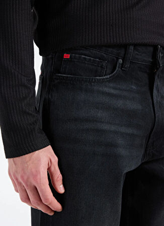 Hugo Normal Bel Tapered Fit Siyah Erkek Denim Pantolon 50542756_HUGO 838