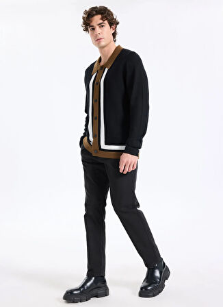 Hugo Düz Siyah Erkek Hırka 50543770_Splon