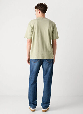 Boss Bisiklet Yaka Açık Haki Erkek T-Shirt Te_voyage