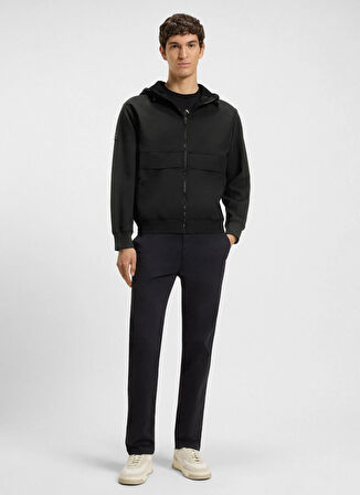 Boss Kapüşon Yaka Siyah Erkek Sweatshırt Ze__hood