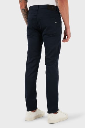 Boss Slim Fit Normal Bel Düz Paça Jeans Erkek KOT PANTOLON 50550942 404 LACİVERT
