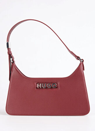Hugo Bordo Kadın Omuz Çantası 50552205611