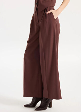 Hugo Yüksek Bel Normal Kahve Kadın Pantolon 50544107