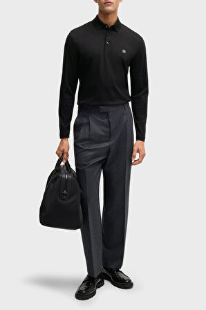 Boss Erkek Polo Yaka Sweat 50523917 002