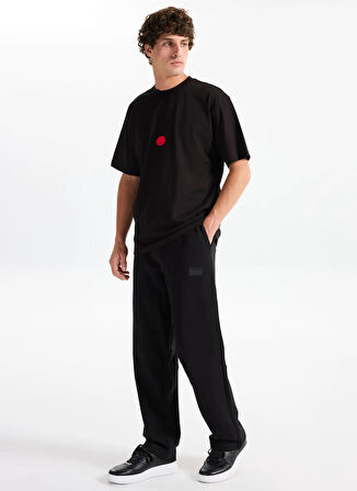 Hugo Relaxed Siyah Erkek Eşofman Altı 50546683_Delastpan