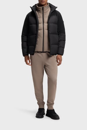 Boss Regular Fit Cep Detaylı Kapitoneli Şişme Mont Erkek MONT 50548693 001 SİYAH