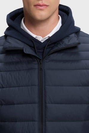 Boss Kapitoneli Slim Fit Dik Yaka Mont Erkek MONT 50549252 404 LACİVERT