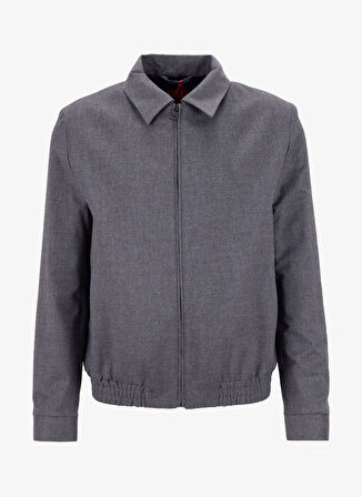 Hugo Slim Fit Gri Erkek Ceket 50547290_Hellys241F1X