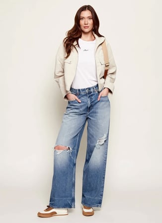 BOSS Açık Bej Kadın Deri Sneaker Carlynn_Lowp_ltsd