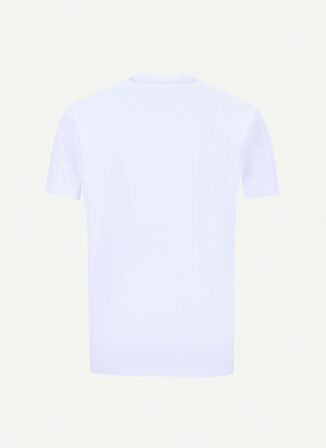 Boss Bisiklet Yaka Beyaz Erkek T-Shirt Te_Frozen