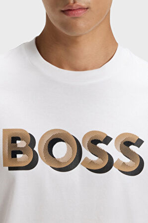 Boss Erkek T Shirt 50551902 100