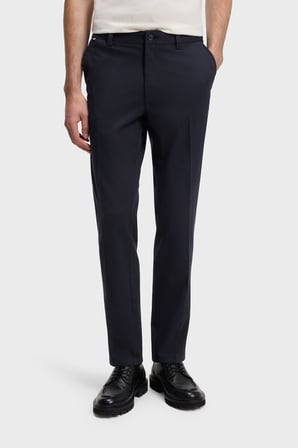 Boss Pamuklu Slim Fit Boru Paça Pantolon Erkek PANTOLON 50555161 404 LACİVERT