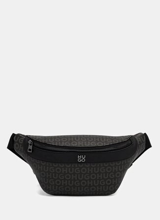 Hugo Siyah Erkek Bel Çantası Quantic_M_Bumbag 10278014 01
