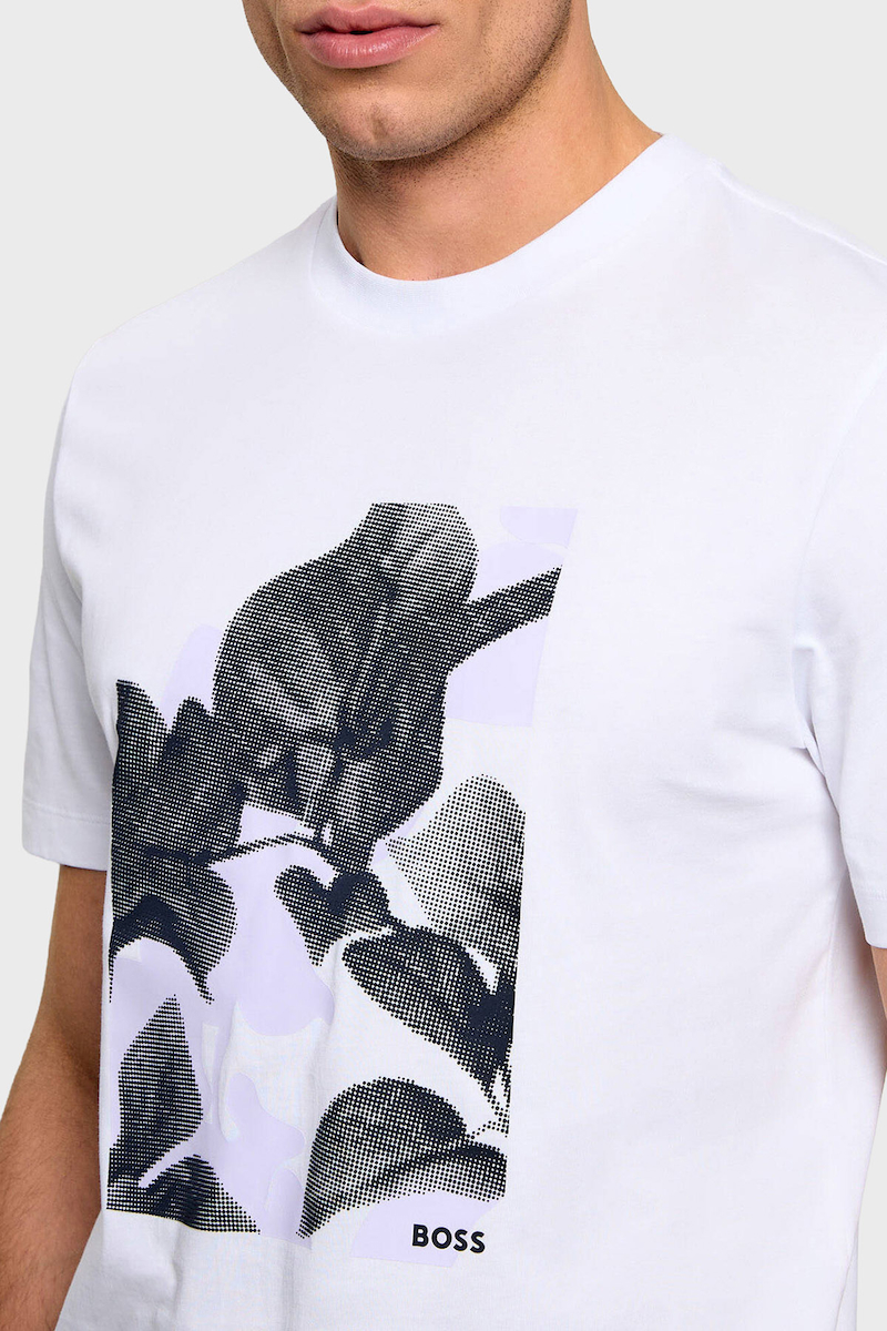 Boss Erkek T Shirt 50559754 100