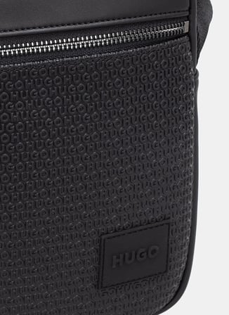 Hugo Siyah Erkek Postacı Çantası Ethon2.0HI_MN_NS Zip 10264012 01