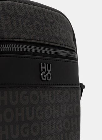 Hugo Siyah Erkek Postacı Çantası Quantic_M_NS 10278014 01