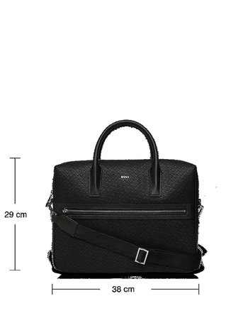 BOSS Siyah Erkek Laptop Çantası Daxter_MP_Doc case 10280087 01