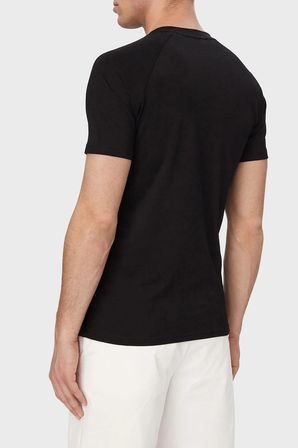 Boss Pamuklu Slim Fit Logolu Yuvarlak Yaka T Shirt Erkek T SHİRT 50517970 005