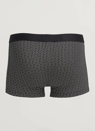 Boss Gri - Siyah Erkek Boxer Trunk 3P BOSS ONE D