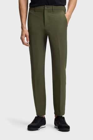 Boss Su İtici Esnek Kumaş Slim Fit Dar Paça Pantolon Erkek PANTOLON 50534303 347 HAKİ