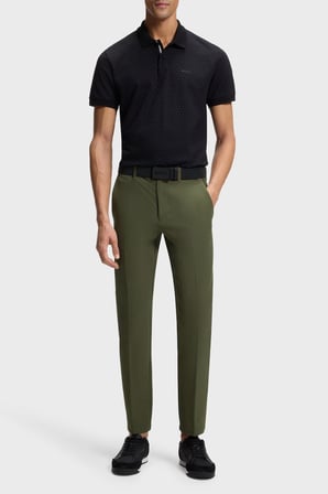 Boss Su İtici Esnek Kumaş Slim Fit Dar Paça Pantolon Erkek PANTOLON 50534303 347 HAKİ
