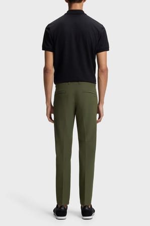 Boss Su İtici Esnek Kumaş Slim Fit Dar Paça Pantolon Erkek PANTOLON 50534303 347 HAKİ