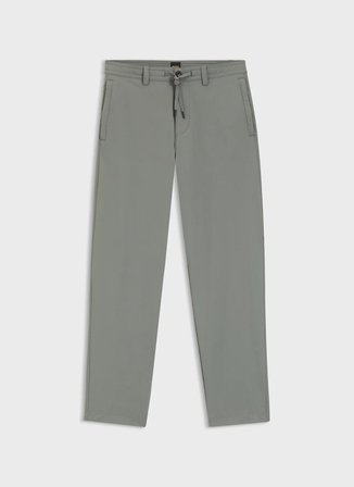 Boss Bağlamalı Bel Normal Paça Haki Erkek Chino Pantolon Chino_ST_DS