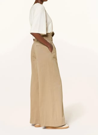 Boss Yüksek Bel Oversize Camel Kadın Pantolon 50558111