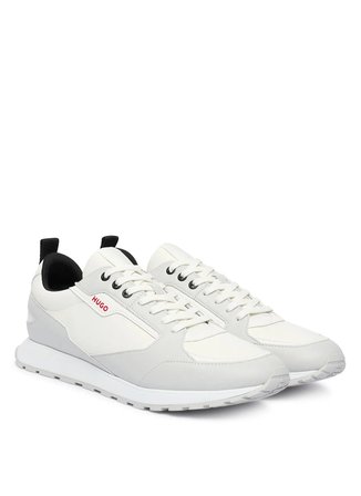 Hugo Açık Gri - Beyaz Erkek Sneaker Icelin_runn_pugrpu 10275870 01