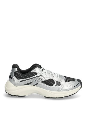 Hugo Siyah - Gümüş Erkek Sneaker GO2_mtpu 10277978 01